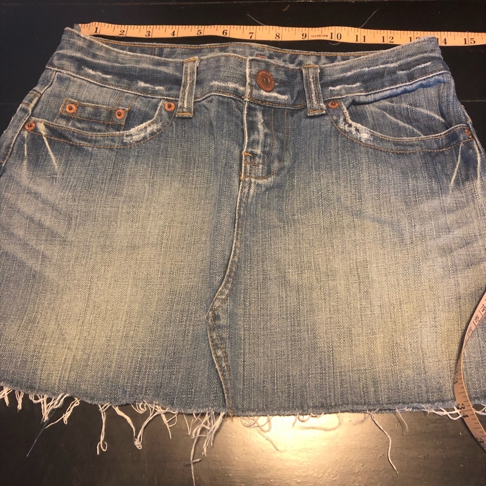 American Eagle jean skirt size 2